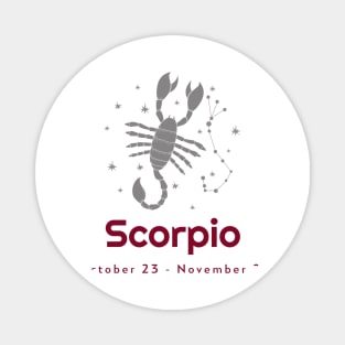 Scorpio Magnet